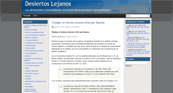 Desktop Screenshot of desiertoslejanos.com